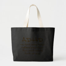 ADHD Think More Canvas Bag
