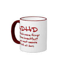 ADHD Think More Mugs
