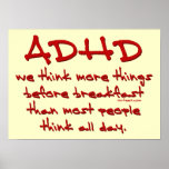 ADHD Think More Print