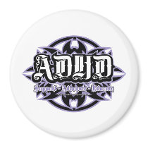 ADHD Tribal magnets by fightcancertees ADHD Tribal magnets