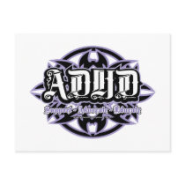 ADHD Tribal postcards by fightcancertees ADHD Tribal postcards