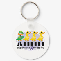 ADHD Ugly Duckling keychains by fightcancertees ADHD Ugly Duckling keychains