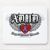 ADHD Wings mousepads by fightcancertees ADHD Wings mousepads