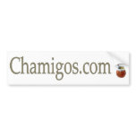 Adhesive for Chamigos.com Car Bumper Sticker