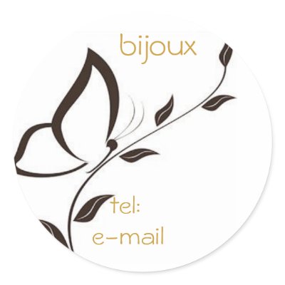Adhesive to glue in labels of earrings sticker by liadias