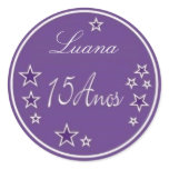 Adhesives for latinhas mint you the BE Round Sticker