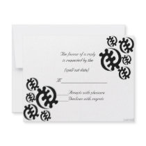 adinkra gye nyame (except for God) iii rsvp Custom Invitations