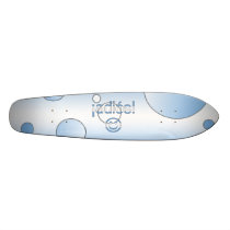 ¡Adiós! Argentina Flag Colors Pop Art Custom Skate Board
