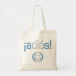 ¡Adiós! Guatemala Flag Colors Tote Bags