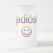 ¡Adiós! Venezuela Flag Colors Coffee Mug