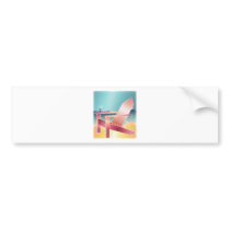 Adirondack Beach Chair Relaxing Bumper Stickers