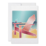 Adirondack Beach Chair Relaxing Announcement
