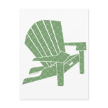 Adirondack Chair Postcard