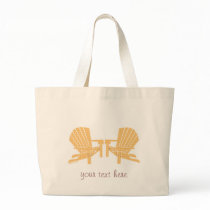 Adirondack Chairs Tote Bag