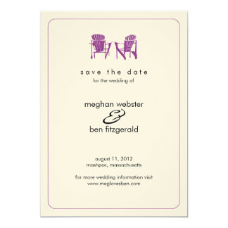 Adirondack Chair Invitations &amp; Announcements | Zazzle