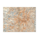 Adirondack Map Postcard by ZephyrusBooks Adirondack Map Postcard