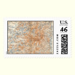 Adirondack Map Stamp stamps