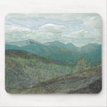 Adirondack Mountain Peaks Panorama Mouse Mats