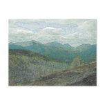 Adirondack Mountain Peaks Panorama Post Card