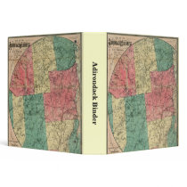 Adirondack Mountains and Park Map binders