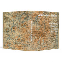Adirondack Mountains and Park Map binders