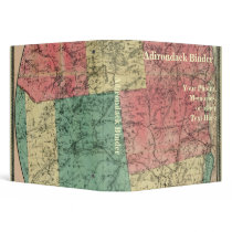 Adirondack Mountains and Park Map binders