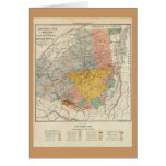 Adirondack Survey Sketch - Verplanck Colvin Map Greeting Cards