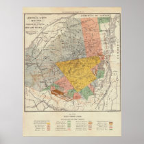 Adirondack Survey Sketch - Verplanck Colvin Map Print