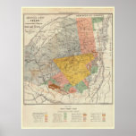 Adirondack Survey Sketch - Verplanck Colvin Map Print