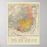 Adirondack Survey Sketch - Verplanck Colvin Map Print