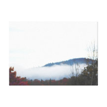 Adirondacks High Peaks Mountains Autumn Stretched Canvas Prints