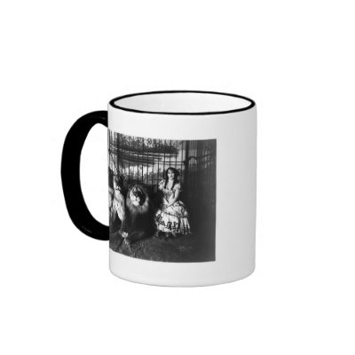 Adjie and the Lions 1899 Coffee Mug by scenesfromthepast