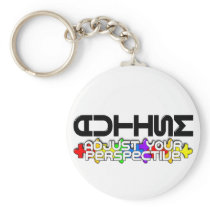 Adjust Your Perspective Key Chains