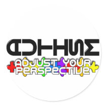 Adjust Your Perspective Sticker