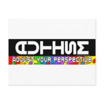 Adjust Your Pespective postcards by wolfmama Adjust Your Pespective postcards