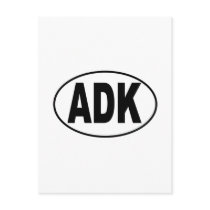 ADK Euro Oval postcards by hollyadk ADK Euro Oval postcards