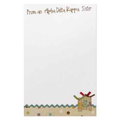 ADK Ribbon Customized Stationery by Lizbitdesigns