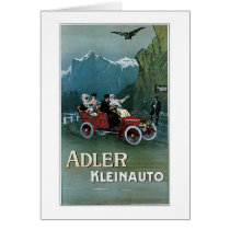 Adler Kleinauto Card