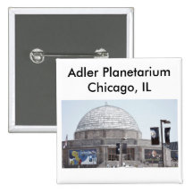 Adler Planetarium - Chicago, IL Pinback Button