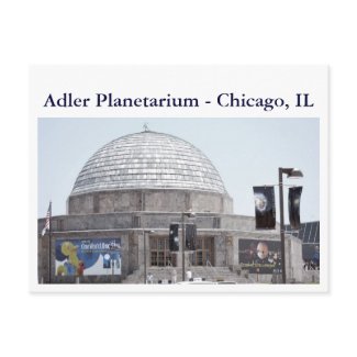 Adler Planetarium - ... postcard
