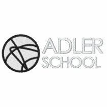 Adler School Embroidered Track Jacket 2 embroidered shirts