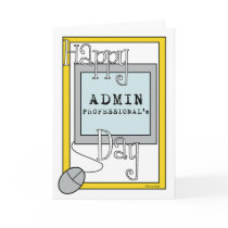 Admin Professionals Day with Computer cards by purplepumpkin Admin Professionals Day with Computer cards