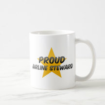 Administrador orgulloso de la línea aérea taza de café