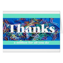 Administrative Professional Day Card -- Thanks