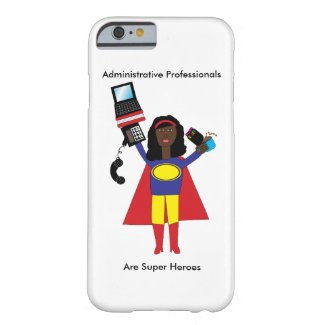 Administrative Professional SuperHero African Amer