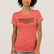 Administrative Professional T-shirt