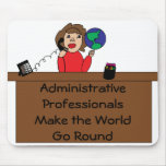 Administrative Professional World Mousepad
