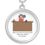 Administrative Professional World Necklace