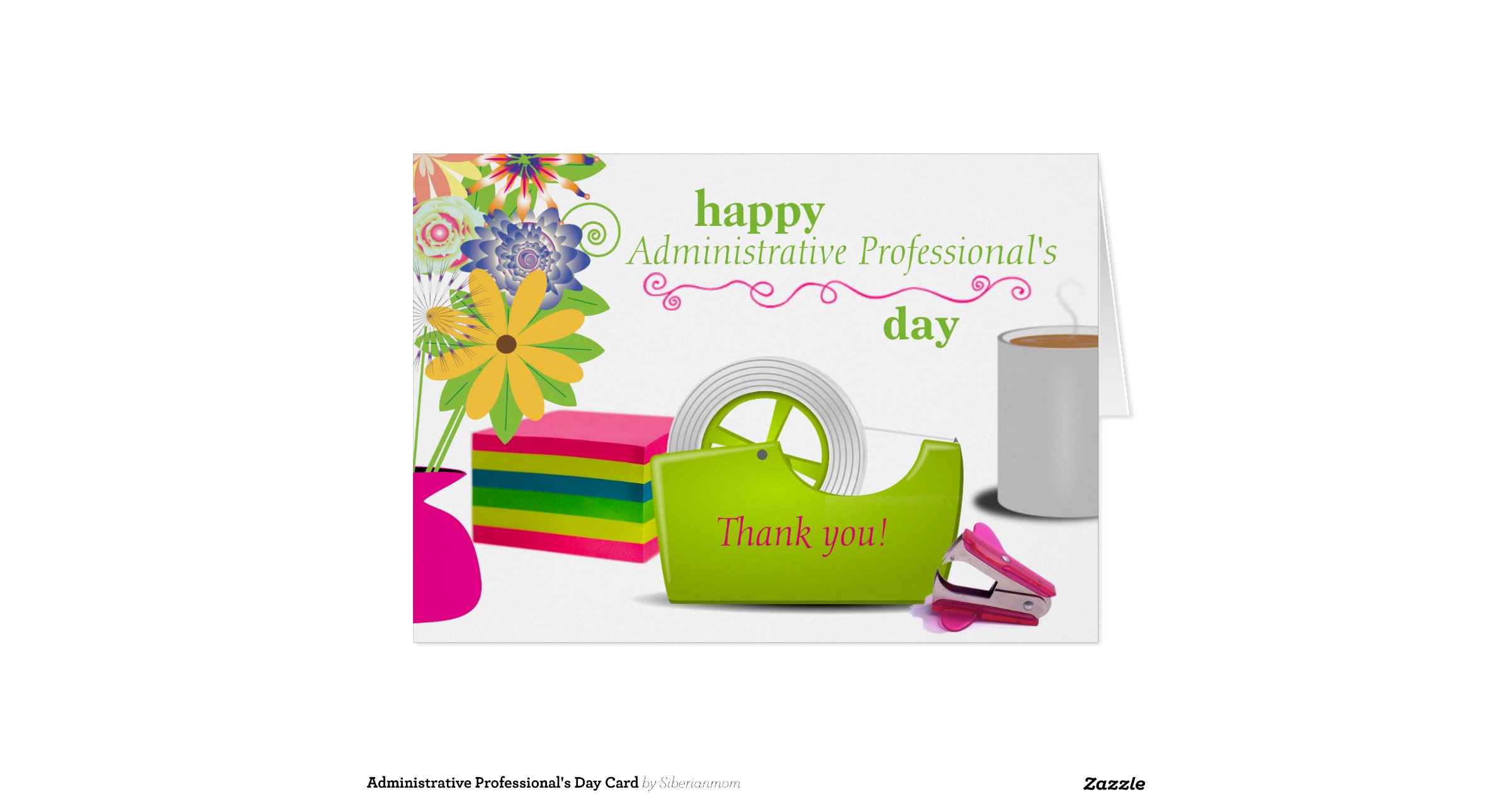 administrative professionals day card administrative day cards