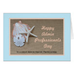 Administrative Professionals Day Card -- Beach